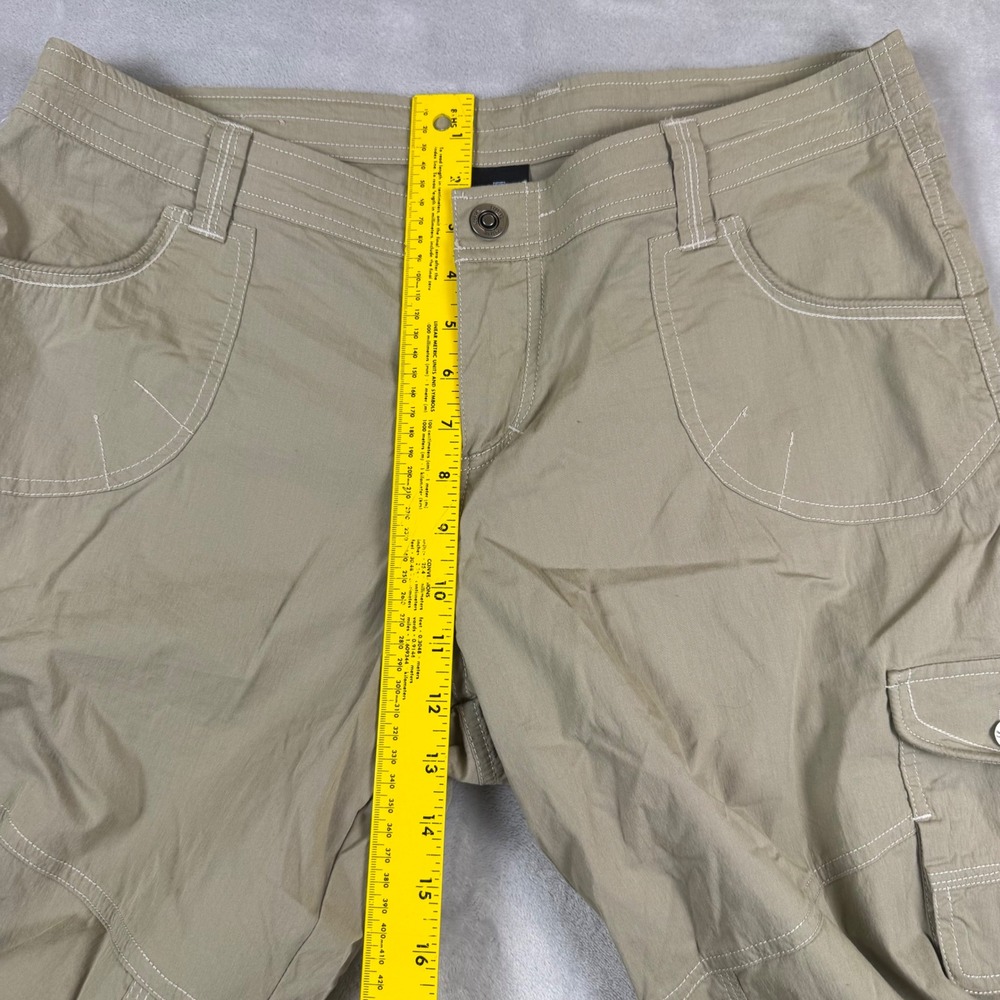 KUHL Women's Khaki Kontra 11" Shorts Size 14 Ultralight Stretch NWT - Picture 5 of 12